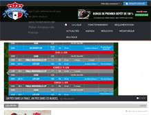 Tablet Screenshot of laliguedepoker.org